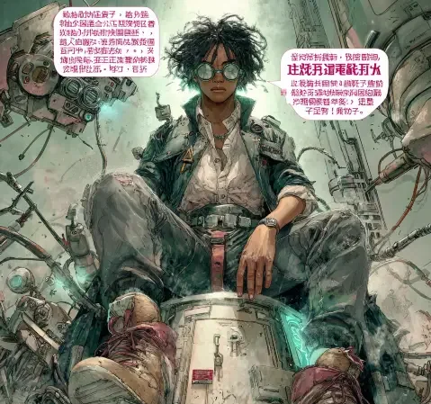 热血漫画封面